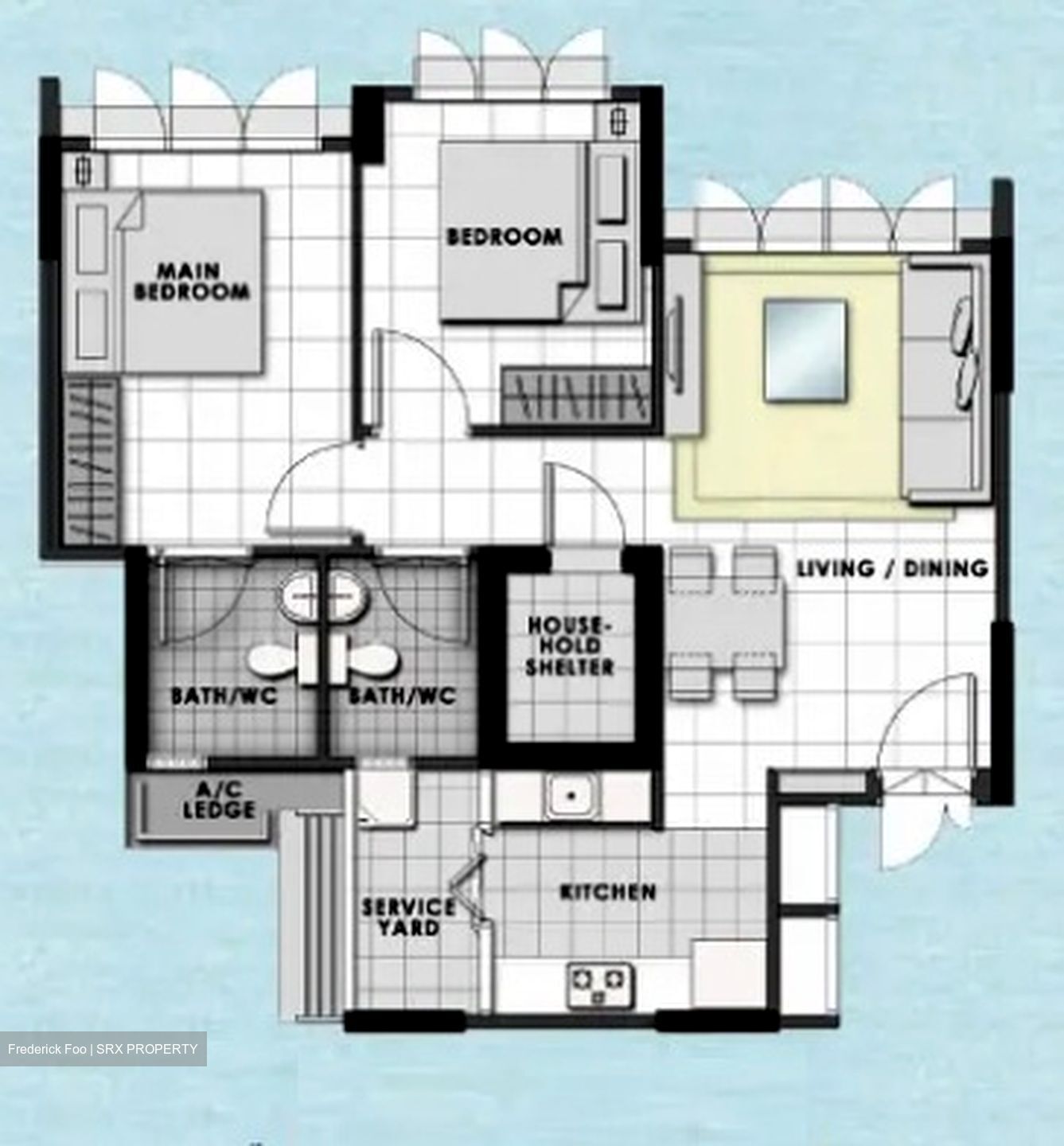Blk 209B Punggol Crest (Punggol), HDB 3 Rooms #558838361